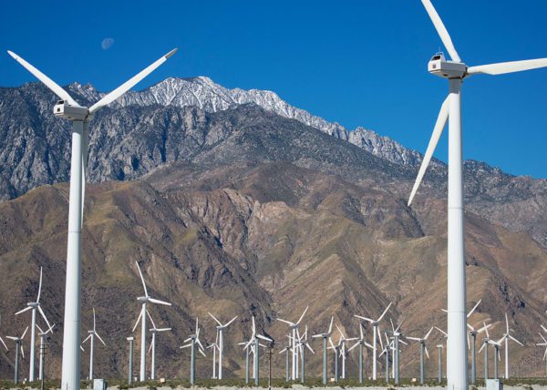 PAlm Springs Wind Farm, Film Location